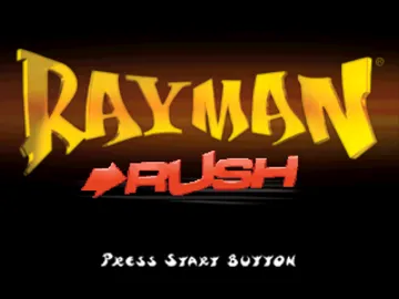 Rayman Rush (US) screen shot title